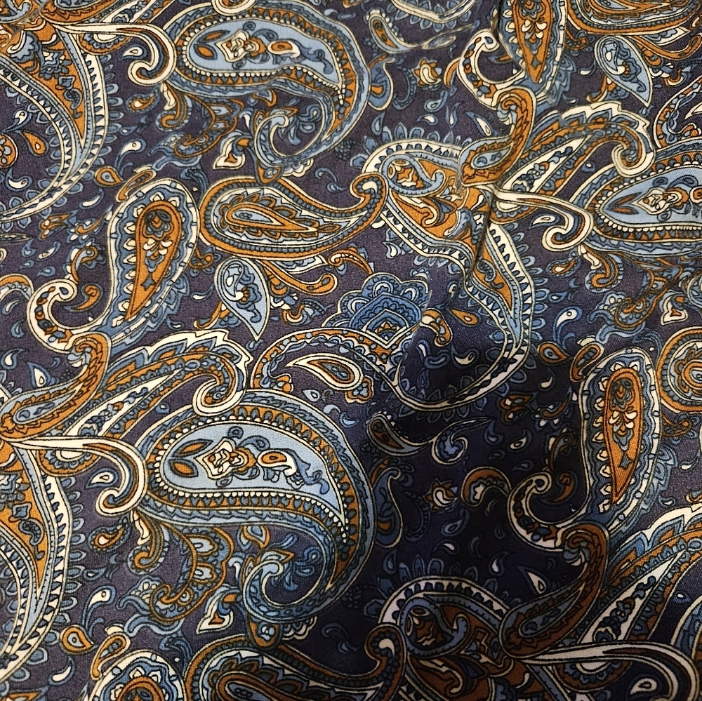 Paisley short sleeve blouse
